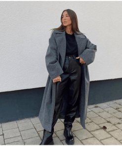 Elegant vinterfrakk for kvinner Lyrosa Butikk